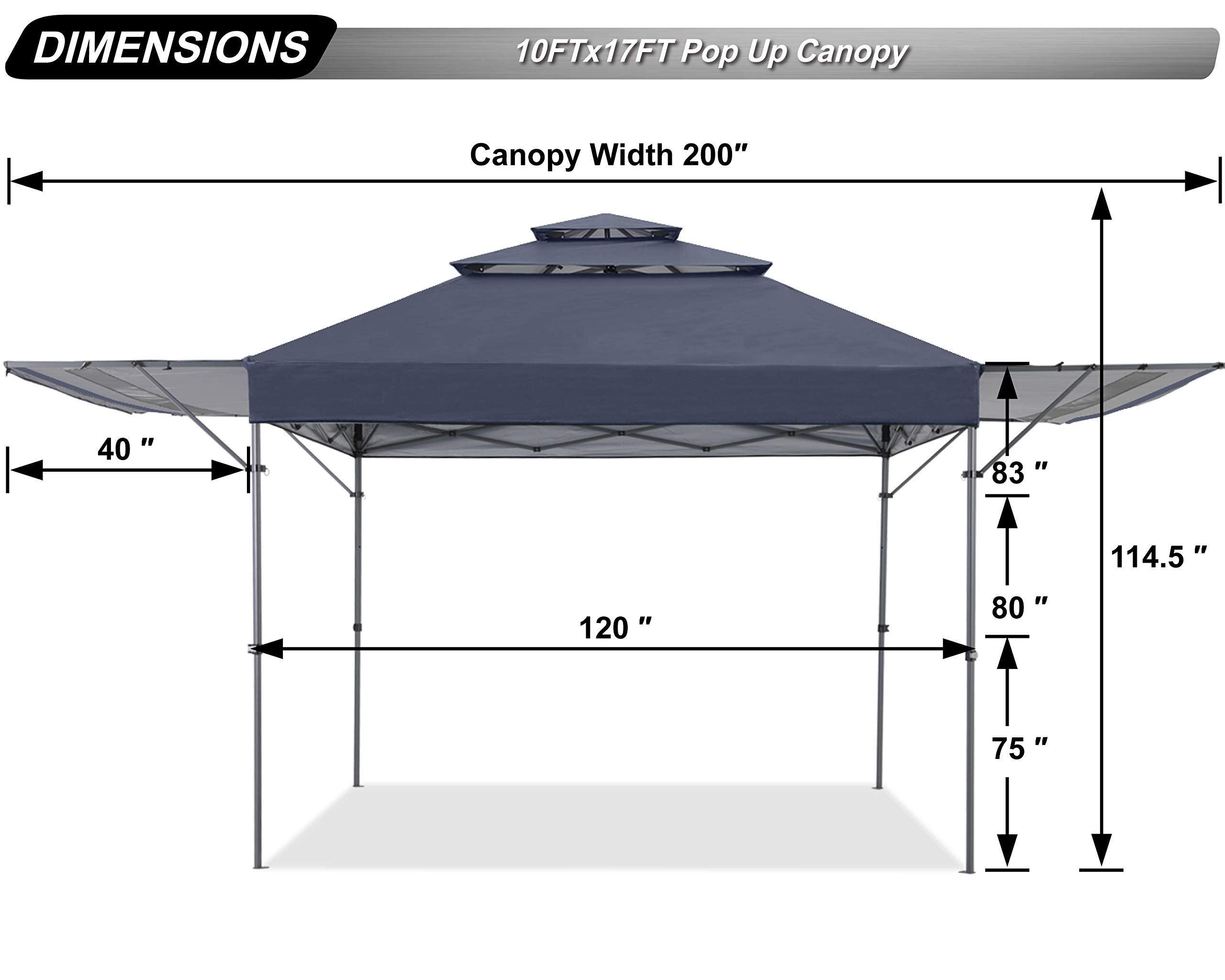 ABCcanopyタープ・シェード本体　ジャンク ABCcanopyタープ・シェード本体 ジャンク